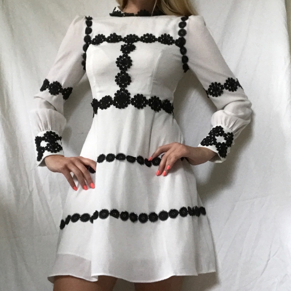 Liza luxe ModCloth floral a-line dress - Picture 2 of 7
